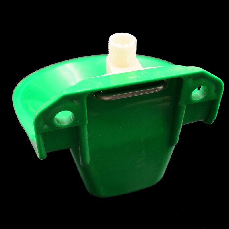 1Pc Farm Sheep Waterer Automatic Fluid Cup Bowl Feeding Drinker Colt Calves Drinking Pig Feeders Animal Water Storage Grooves