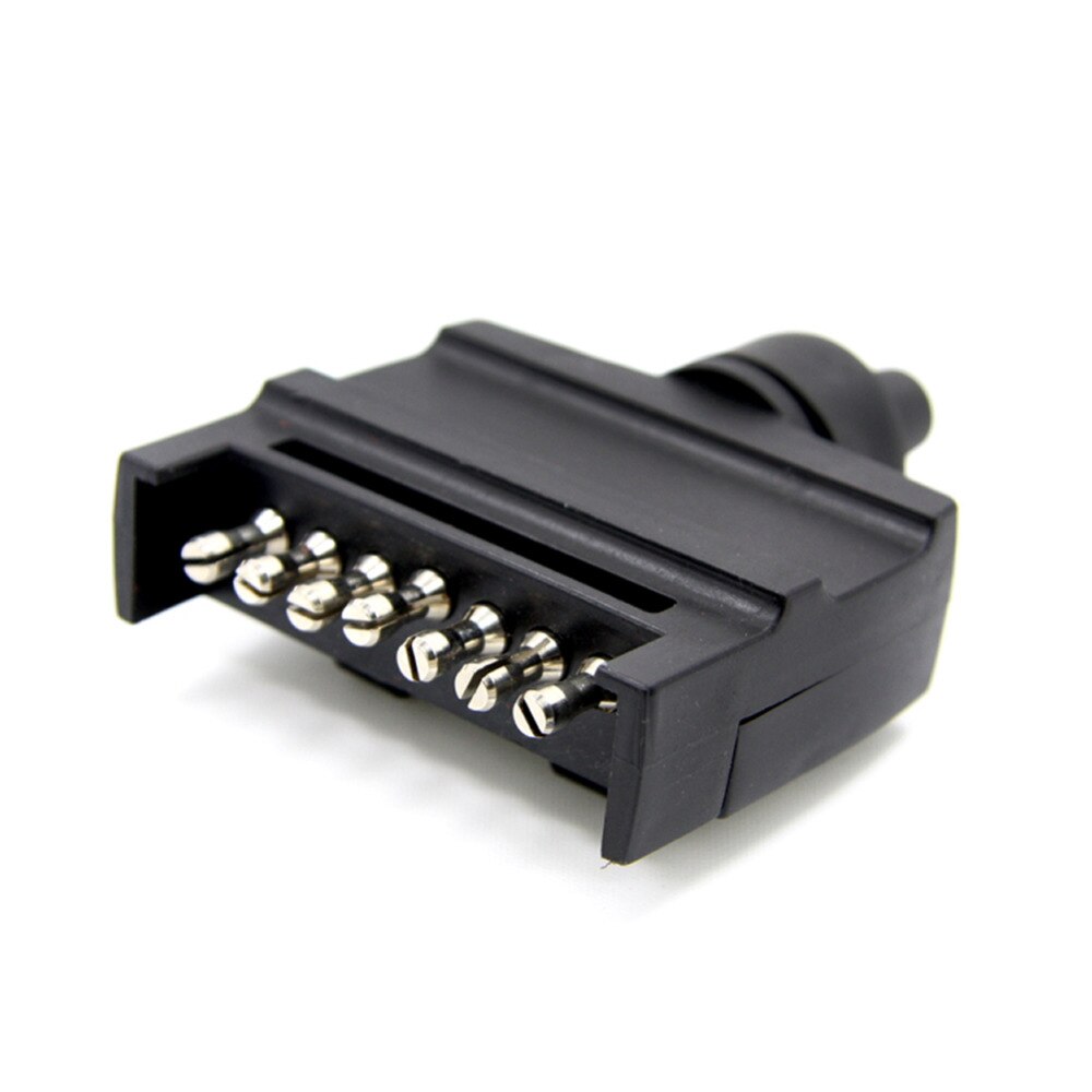 Tirol  t21228a 7- -polet flad trailerstik lysstik 12v 7- vejs han trailer adapter campingvogn rv båd lastbil