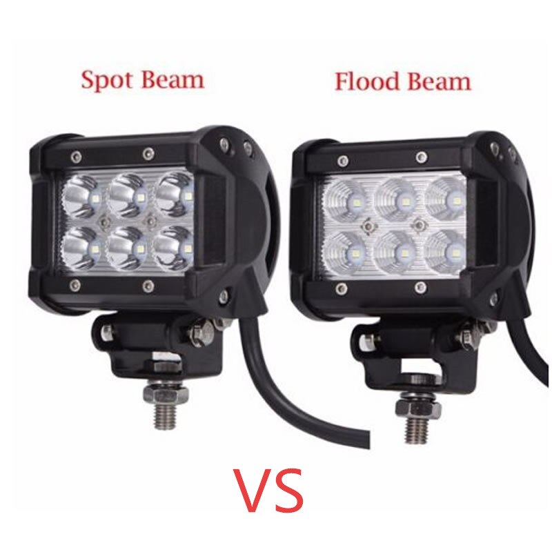 2X 18W Waterdichte Marine Led Zeilboot Mast Licht Bar (Spot Beam) Offroad Lamp Boot