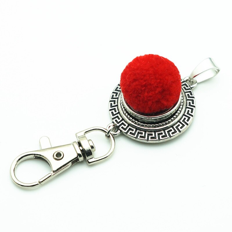 Mode Beauty 10 Stuks Gemengde Ronde Pluche Bal Oppervlak 18Mm Snap Knoppen Fit Snap Armband Snap Sieraden NS0058