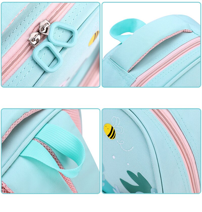 Cartoon Rugzak Voor Jongens Meisjes Leuke Kat Tijger Kinderen Mooie Nylon Schooltas Kleuterschool Schooltas 3-7 Jaar Kids