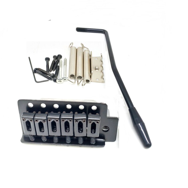 For Fender Stratocaster Strat Electric Guitar Parts Chrome Tremolo Bridge System