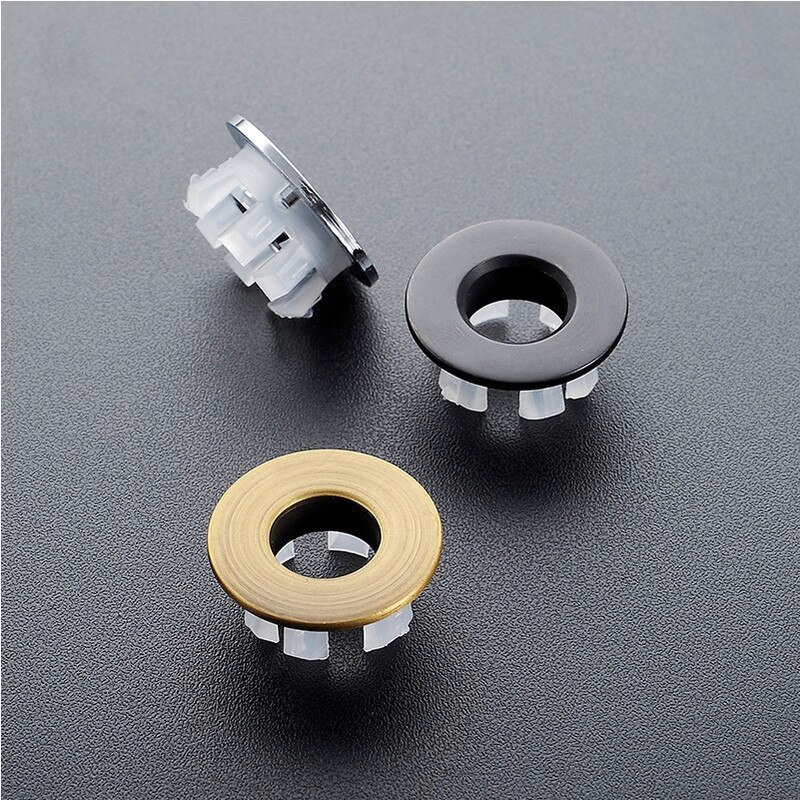 Metalowy otwór robić zlewu pierścień przelewowy umywalka dekoracyjna wsuwana osłona miedziane okrągłe ceramiczne doniczki urządzenie drenażbyć winnym