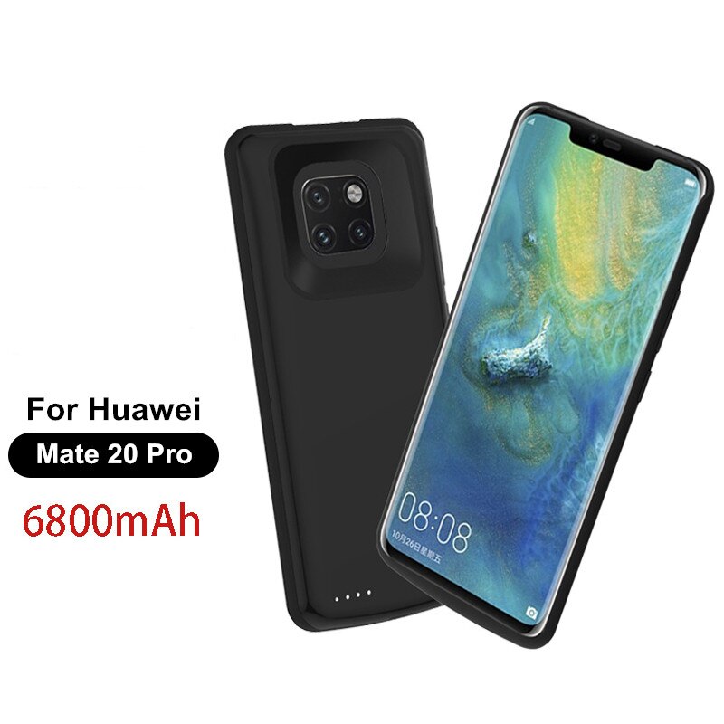 6800Mah Vermogen Case Voor Hauwei Mate 20 Pro Externe Power Bank Oplader Voor Hauwei Mate 20 Uitgebreid Telefoon Batterij power Case