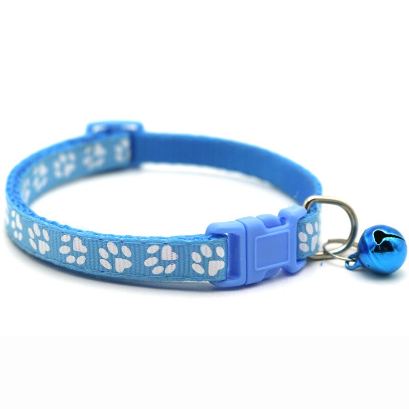 Collier en Nylon respirant pour chat et chaton, sangle de cou réglable à dégagement rapide, anneau de sécurité, collier laisse pour chat, accessoires: 12