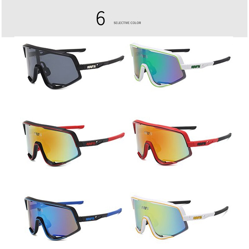 2022 Meekleurende Fietsen Bril Fiets Bril Sport Mannen Zonnebril Mtb Road Fietsen Eyewear Bescherming Goggles