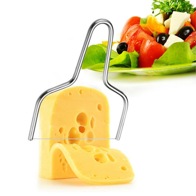 Osteskærer rustfrit stål y-form osteskærer husholdningsostskærer køkkenudstyr bageværktøj