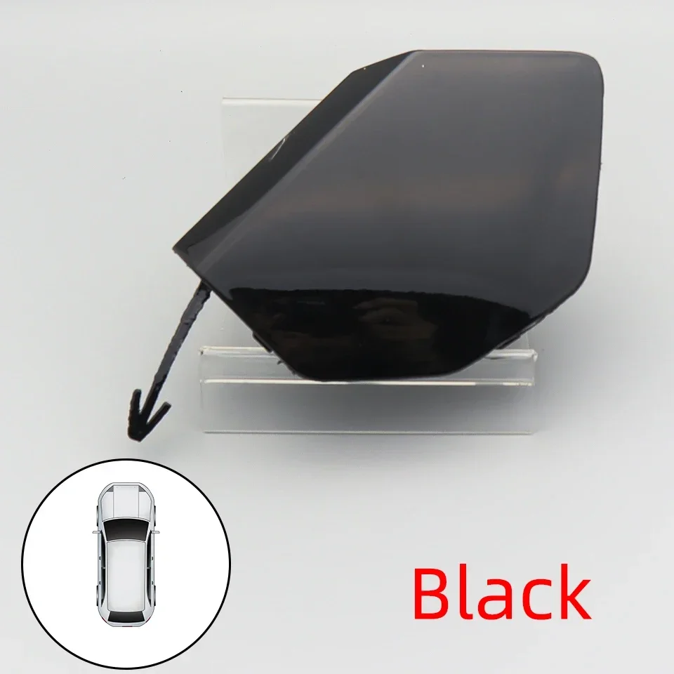 Accessori auto Paraurti Anteriore Gancio di Traino Coperchio di Copertura dell'occhio per Nissan Qashqai 2019 2020 2021 Gancio di Traino Trasporto Tappo del Rimorchio Contorno: Grigio scuro