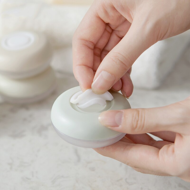 Dispensador de jabón portátil para viajes, dispensador de jabón líquido de Gel de ducha, botella de emulsión, bote para casa, cocina y baño, 4 Uds.