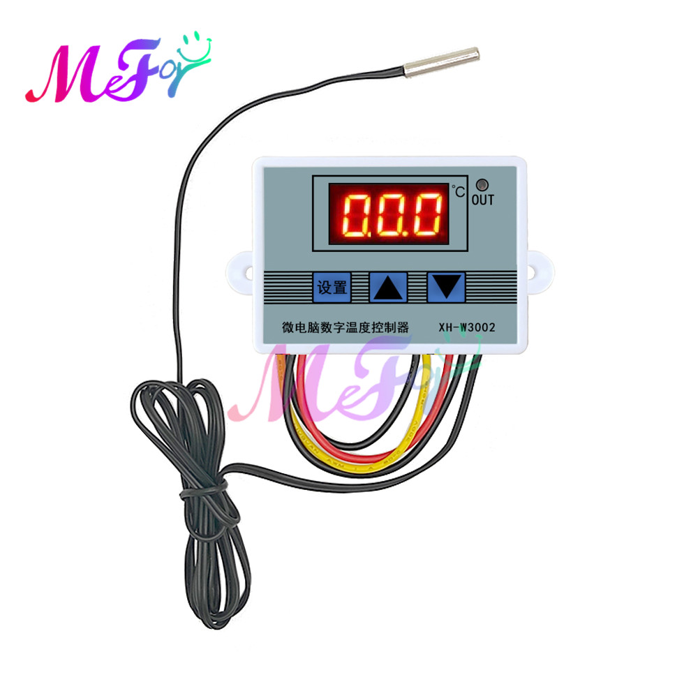 Termostato Digitale LED W3002 Con Sensore NTC 110-220V (Microcomputer)