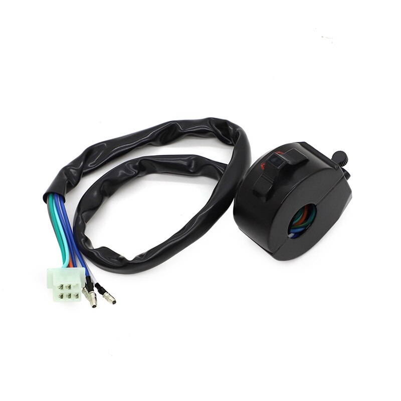 7/8 " 22mm motorcykel lys blinklys switch blink blink relæ runde horn højttaler til honda, kawasaki, ktm, suzuki, yamaha
