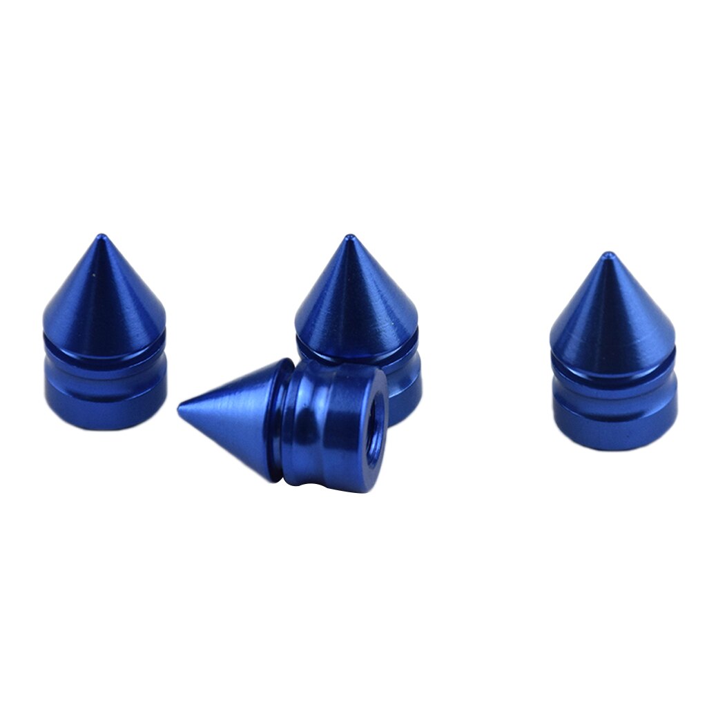 4 Pcs Bolt-em Alumínio Da Haste Da Válvula Do Pneu de Carro Caps Pico Theftproof Válvulas de Pneus de Tampas Das Válvulas de Roda Da Bicicleta Da Motocicleta pneus Haste Cap Air