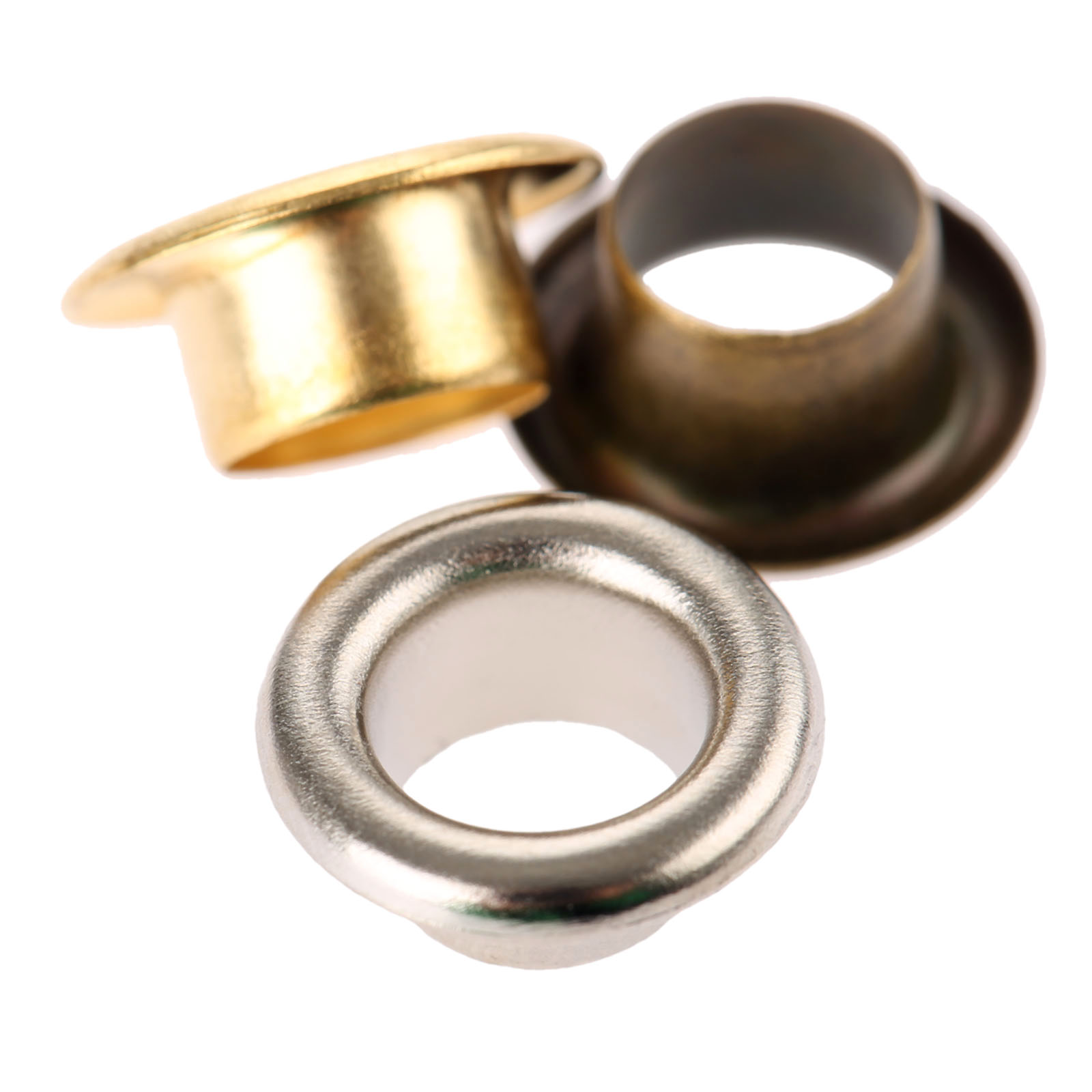 100pcs 5mm/6mm/8mm Eyelets Metal eyelets Buttons Hollow Rivets Sewing patches Bags and Shoes Clothes accessories