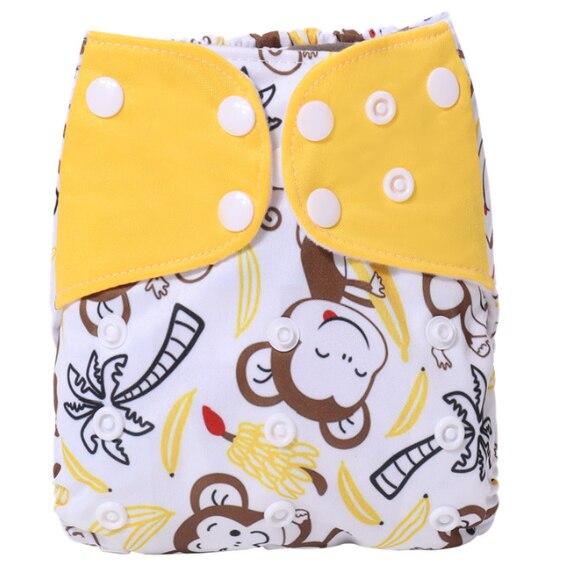 Happy Flute DiapersCover Couche Lavable Born Baby Nappy Reusable Nappy Baby Pocket Cloth Diapers Pieluchy Wielorazowe