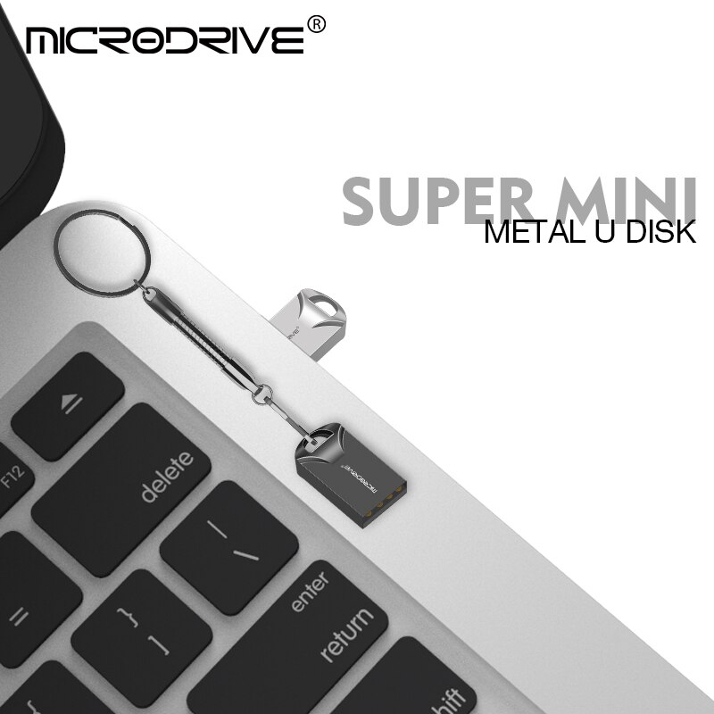 Mini metalowe dyski USB 8GB 16GB 32GB 64GB małe pióro karta pamięci Flash pendrive pamięć usb U dysk do muzyki samochodowej