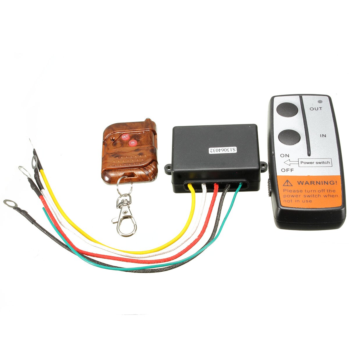 12V Winch Remote Schakelaar Lier Solenoid Relais Draadloze Afstandsbediening Herstel Voor Atv Utv Auto