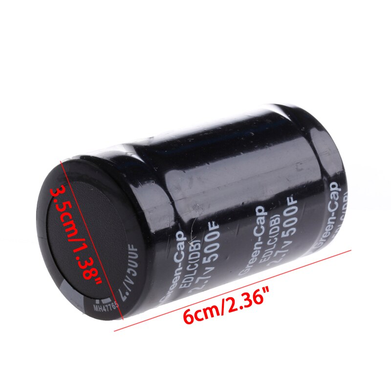 1PC farad kondensator 2.7V 500F 35*60MM Super kondensator J6PE