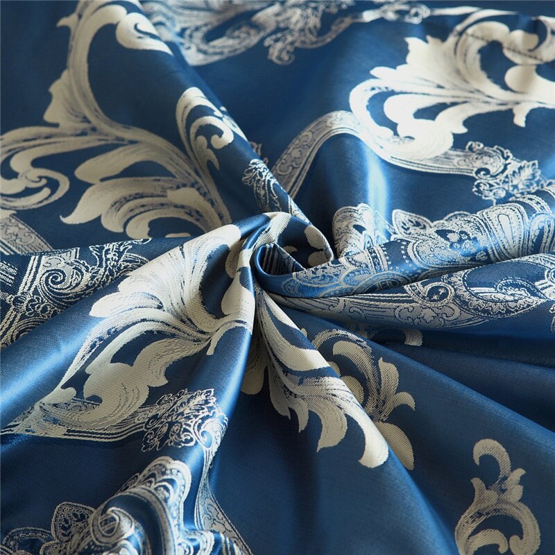 Europeisk sateng jacquard sengetøypakke dynetrekk putetrekk inkluderer ikke laken husholdningsartikler sengesett