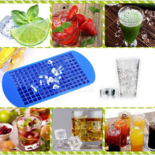 160 Grids Food Grade Silicone Ice Tray Fruit Ice Cube Maker DIY Creatieve Kleine Ice Cube Mold Vierkante Vorm Keuken accessoires