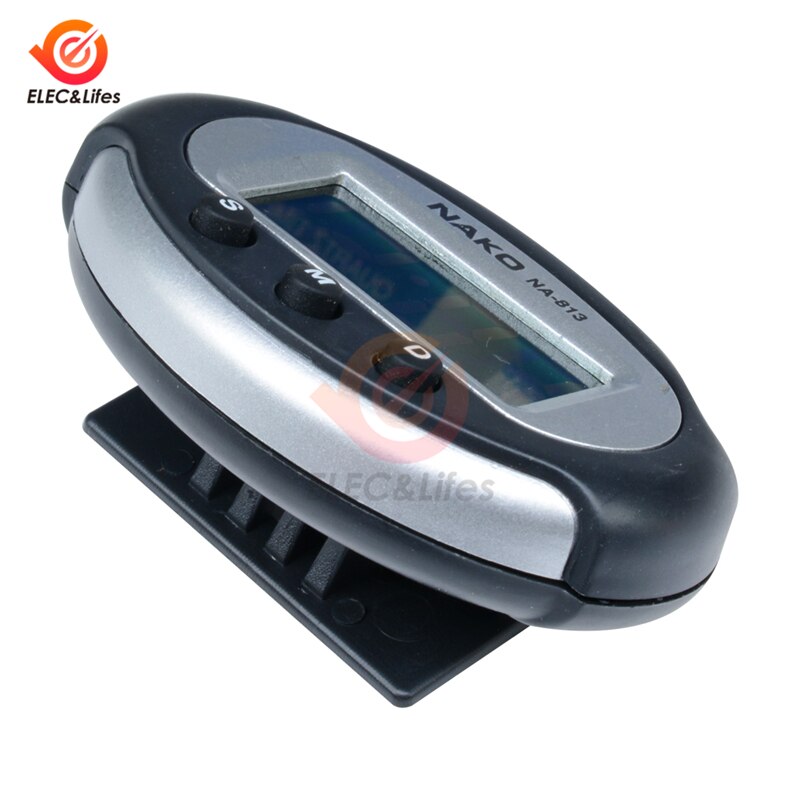 1 st minibil digital klocka elektronisk klocka automatisk elektronisk klocka datum lcd-skärm digital display