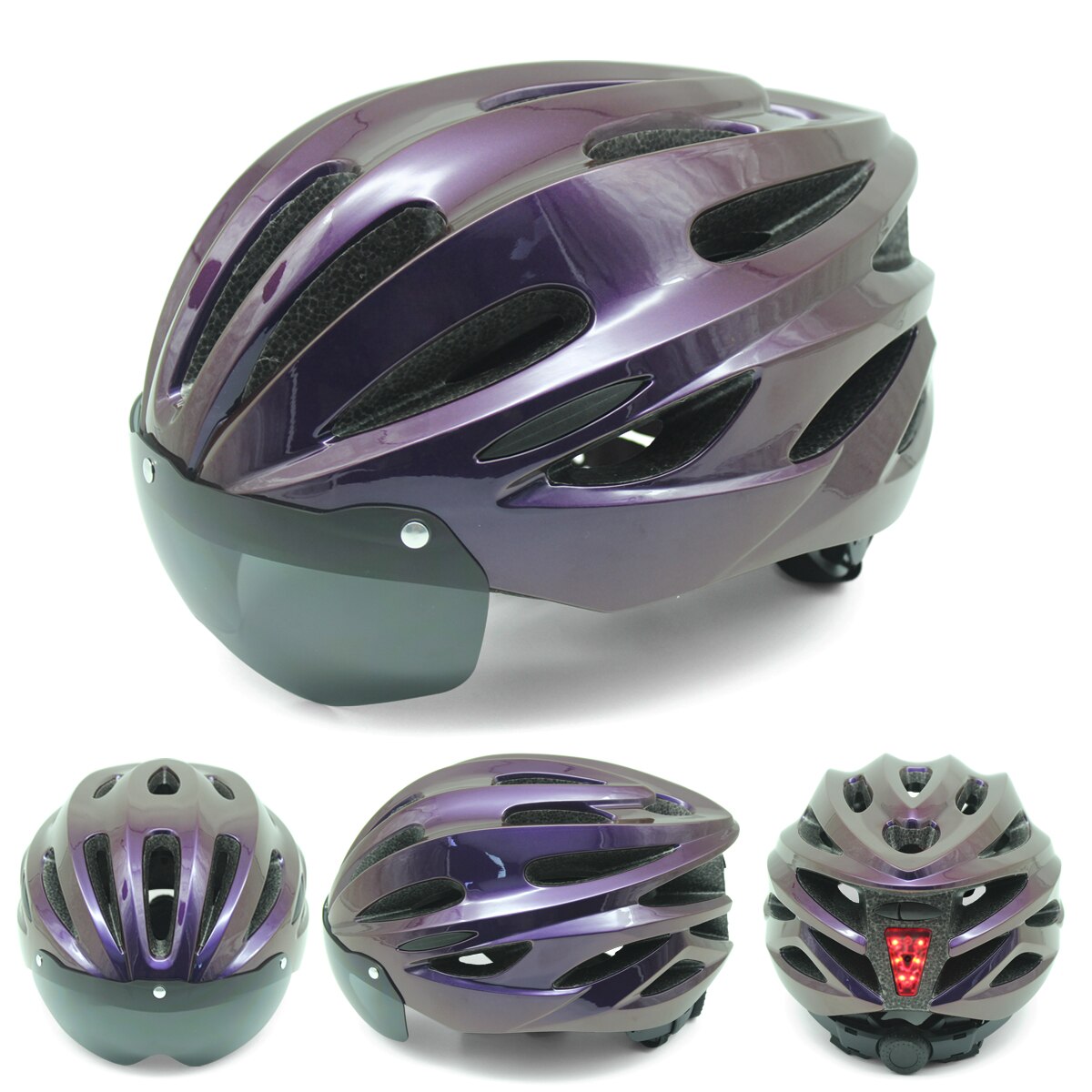 Bicycle Helmet Bike Helmet Cycling Helmet MTB helmet Bicycle headset Bike accessories with Removable Lens for men/female/wemen