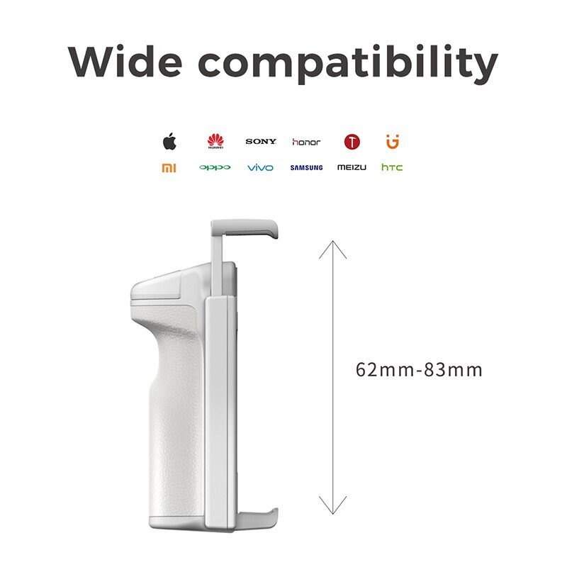 Ulanzi Bluetooth Selfie Stick CapGrip - Stabilisator til Android iOS