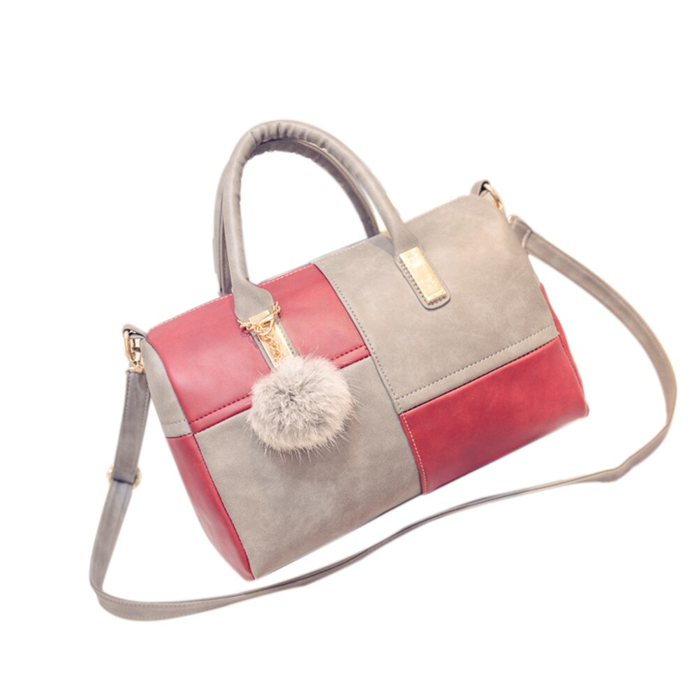 Wysokiej jakości torba damska torba duża PU skórzana torebka na pasek 2019 w nowym stylu torba na ramię: A