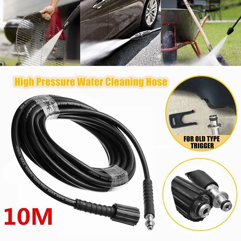 High Pressure Washer Spray G-Un,M22 Car Water Washer Cleaning Tool with 10M Hose for Cleaner Watering Lawn Garden