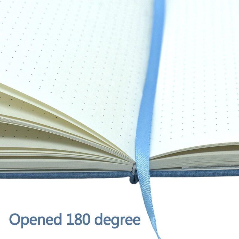 A5 Dotted Notebook 100 GSM paper cloth Hardcover Planner Diary school supplies Agenda Stationery dotted notebooks and journals