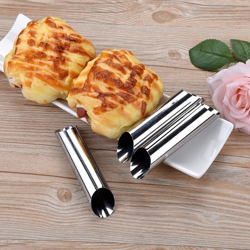 Set Van 14 430 Rvs Buizen Cannoli Gebak Formulieren Mallen-5 Inch