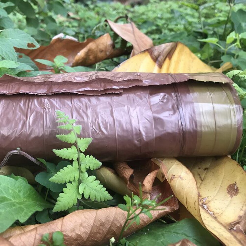 40pcs Degradable Garbage Bag Kitchen Biodegradable Plastic Bag Trash Hotel Restaurant Durable Trash Bags with Rope