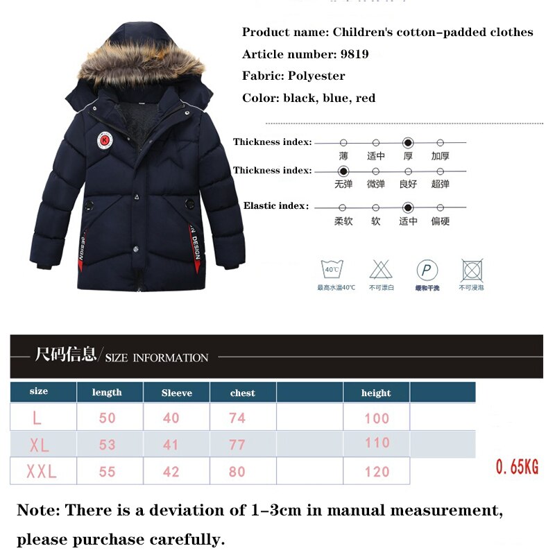 2022 Herfst Winter Baby Jongens Jas Jas Voor Jongens Kinderen Jas Kinderen Hooded Warme Bovenkleding Jas Voor Jongen Kleding 2 3 4 5 Jaar