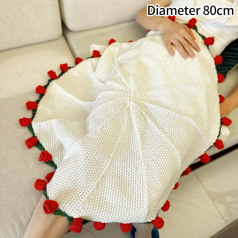 Manta De flores, ramo De flores De ganchillo, Manta De rosas, Manta De flores terminadas, Rosa De ganchillo, De cumpleaños, Manta De Rosas: Verde