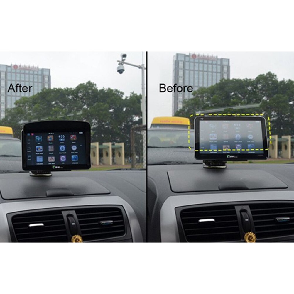 7 Inch Zwart Navigatie Auto Gps Zonnescherm Anti Sterke Zonlicht Accessoires Onderdelen Zon Schild Gps Sunshine Paraplu Navigator