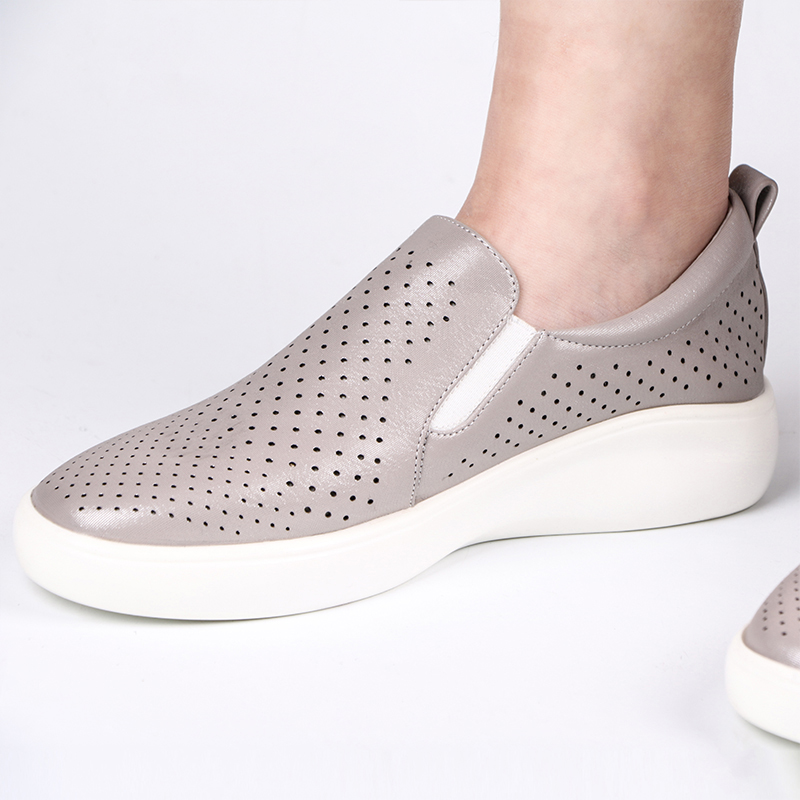 AIMEIGAO Flats Casual Vrouwen Schoenen Comfort Slip On Loafers Schoenen Comfortabele Zachte Bodem Platte Schoenen