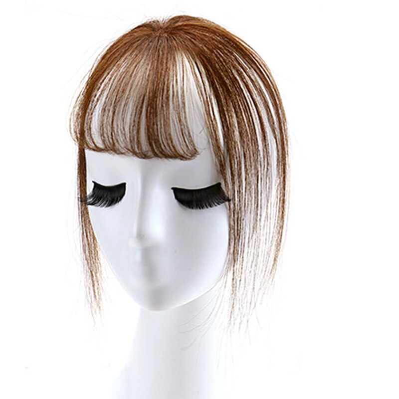 Talang3d franja invisível nenhum traço tiara feminino peruca curta franja adulto feminino bb clip acessórios de cabelo