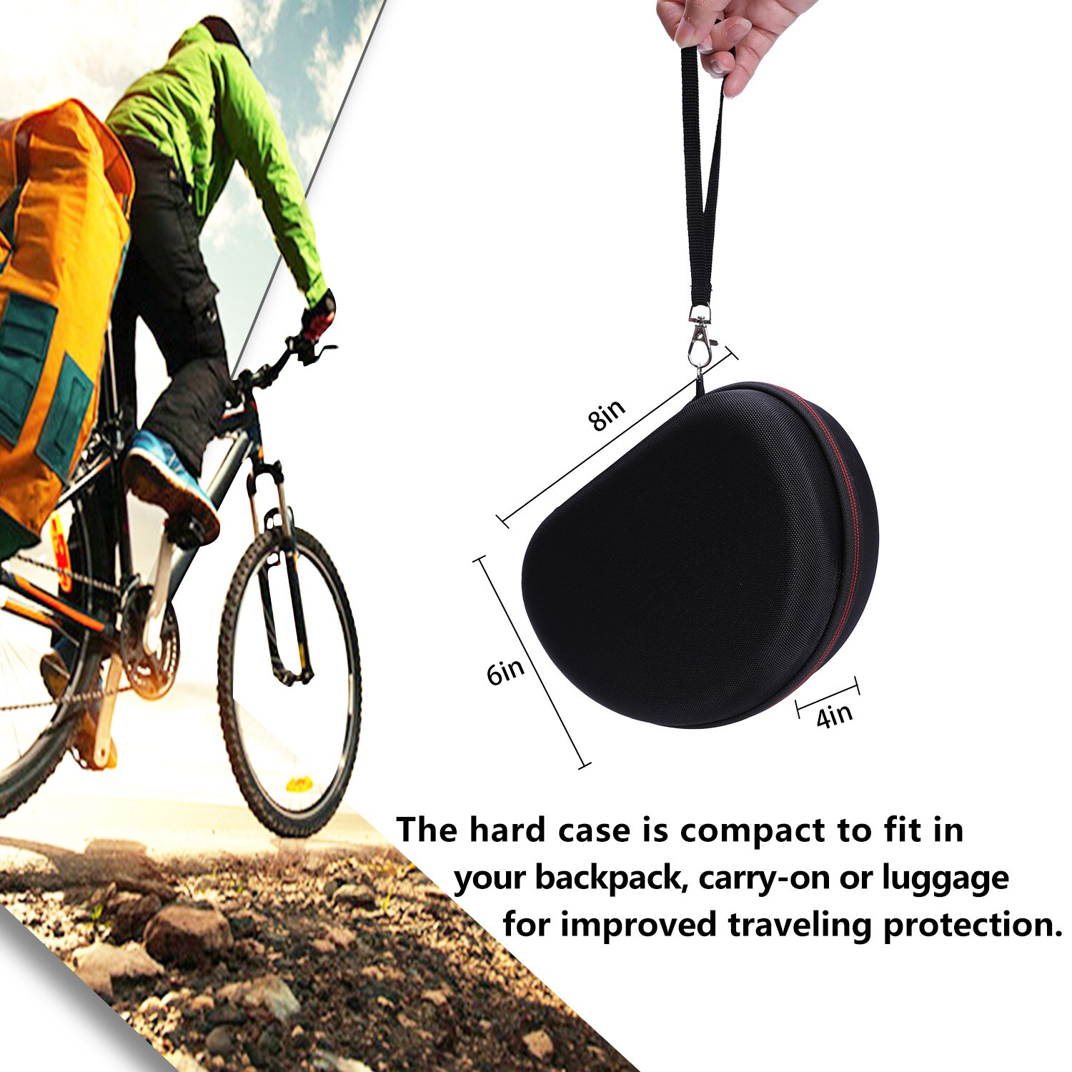 LTGEM-funda rígida EVA para Sennheiser HD, 450BT/350BT, Bluetooth 5,0, auriculares sin cable