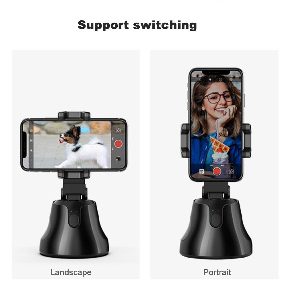 Gimbal All-in-one Auto Smart Shooting Selfie Stick , 360 Rotation Auto Face Tracking Object Tracking vlog Camera Phone Holder