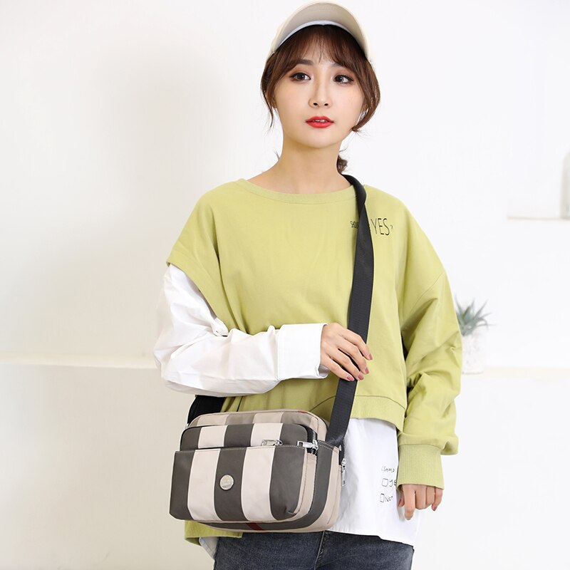 Small Shoulder Bag for Women Mini Messenger Bags Ladies Phone Pouch Tote Nylon Handbag Purse Female Crossbody Bags