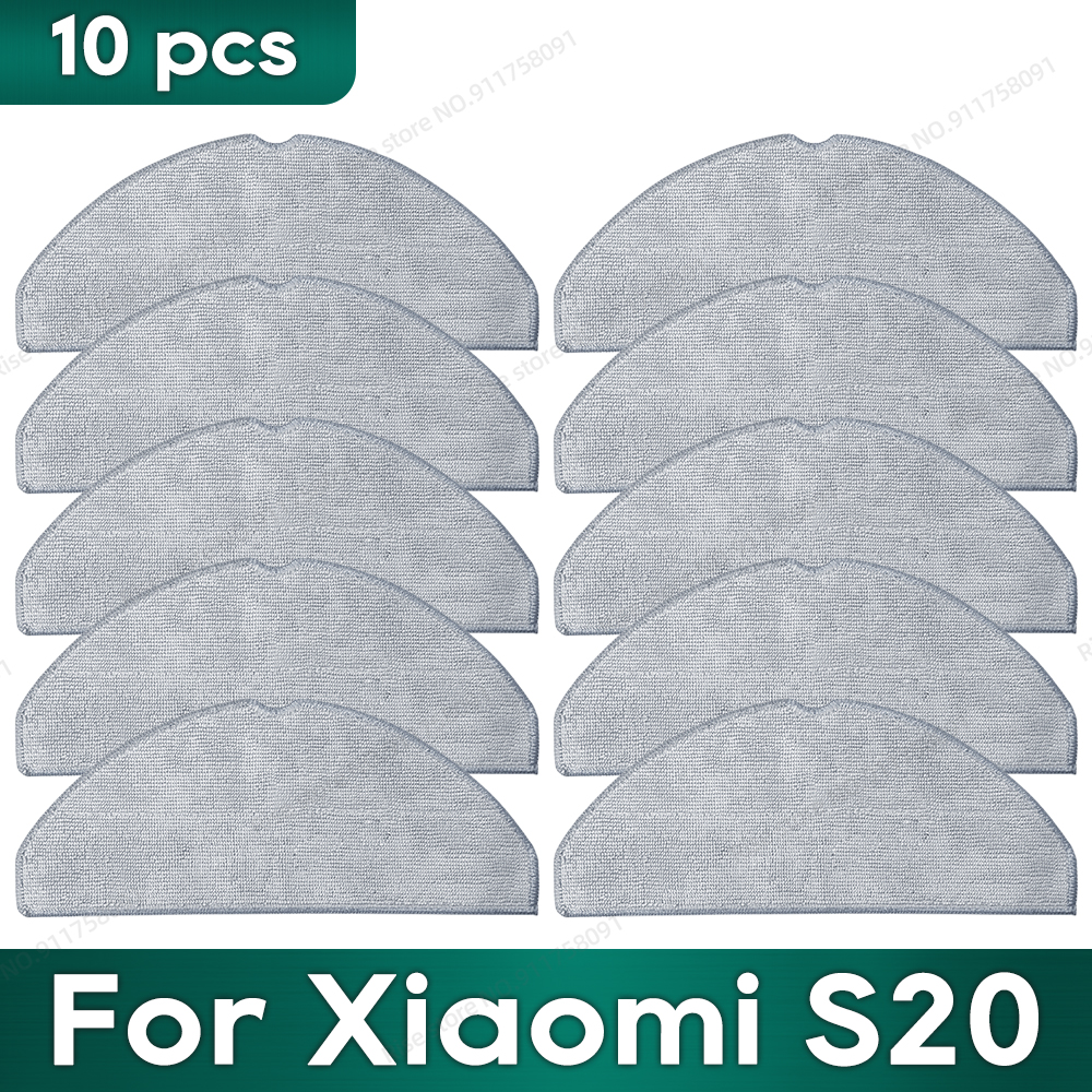 Compatibel voor Xiaomi S20 (D106) Accessoires Hepa Filter Hoofdrolborstel Mop Doek Reserveonderdelen: Chocolade