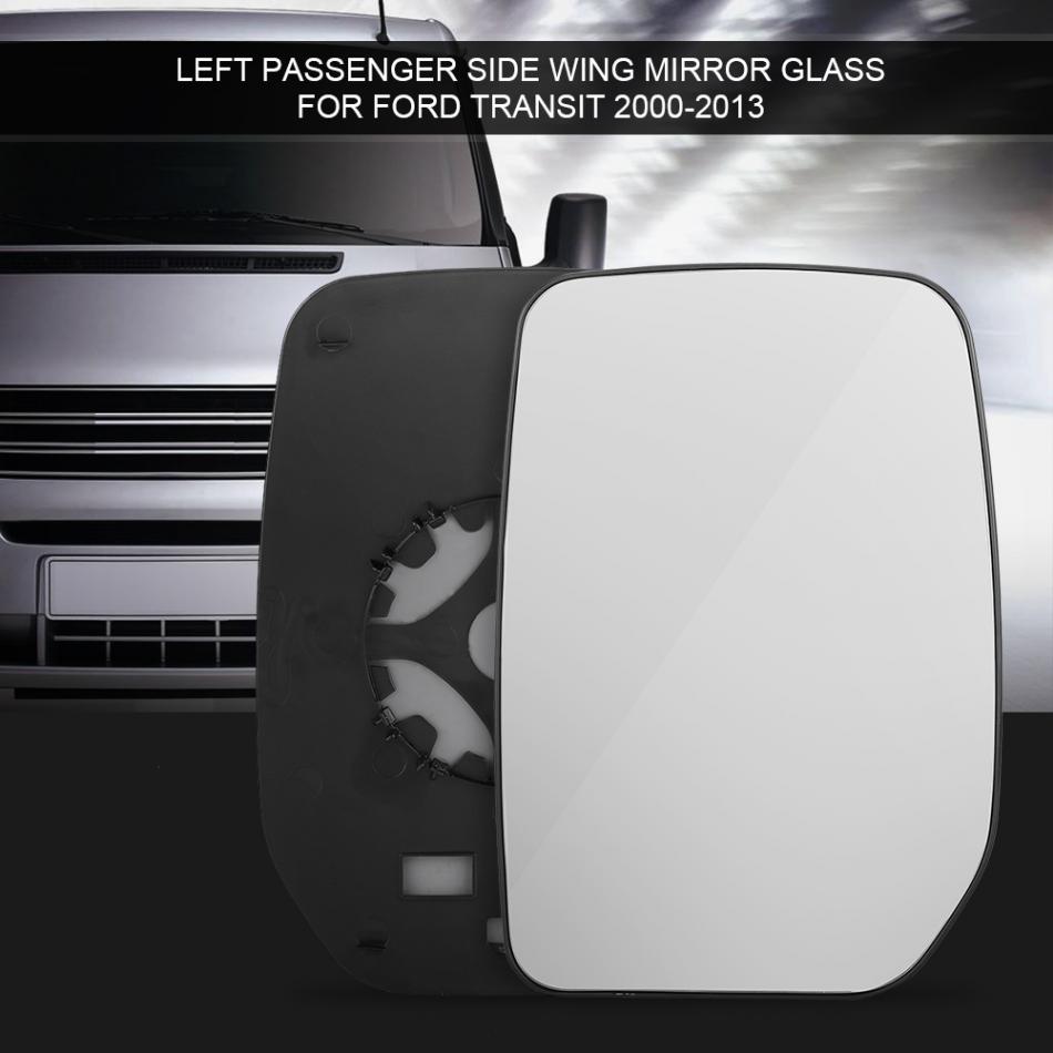 Car Left Passenger Side Door/Wing Mirror Glass for Ford Transit 2000 Replacement Parts