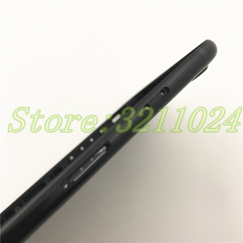 100% Originele Terug behuizing Batterij Cover Achterklep Chassis Frame Voor iphone 7 7G 4.7 ''en 7 Plus 5.5 ''met zijknoppen