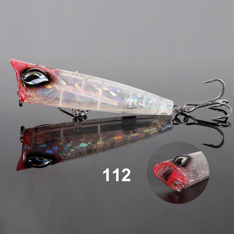 NOEBY Popper Angeln Lockt 120mm 41g 190mm 129g Topwater blasiert Köder Jet Popper Wobbler für GT thunfisch groß Spiel Angeln locken: NSB112 / 120mm 41g