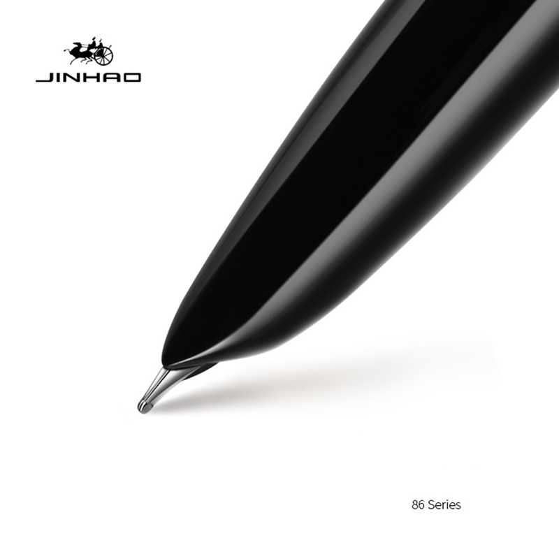 Klassieke Vulpen Multi Retro Kleur Vat Zilveren Pijl Clip Fine Nib Inkt Pennen Jinhao Briefpapier School Dagelijks Schrijven F6277