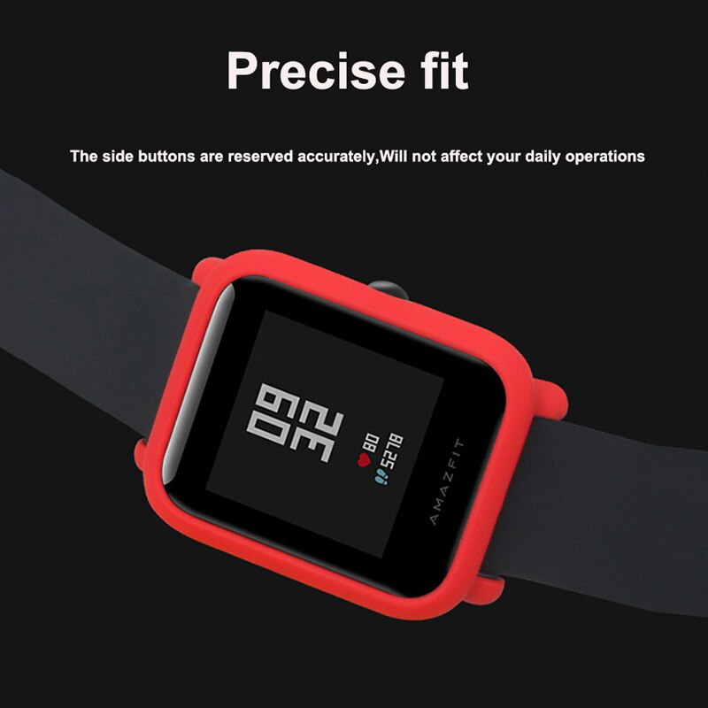 XShum Amazfit bip pokrowiec na akcesoria Xiaomi amazfit bip osłona na zderzak osłona ochronna