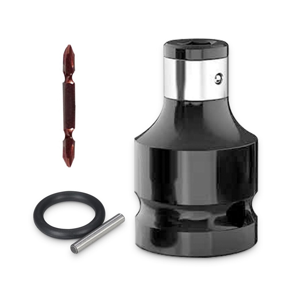 Llave de impacto hexagonal de 1/2 pulgadas a 1/4 pulgadas, conjunto de adaptador, convertidor de unidad de llave inglesa, herramienta de liberación rápida: 1Pc Standard set