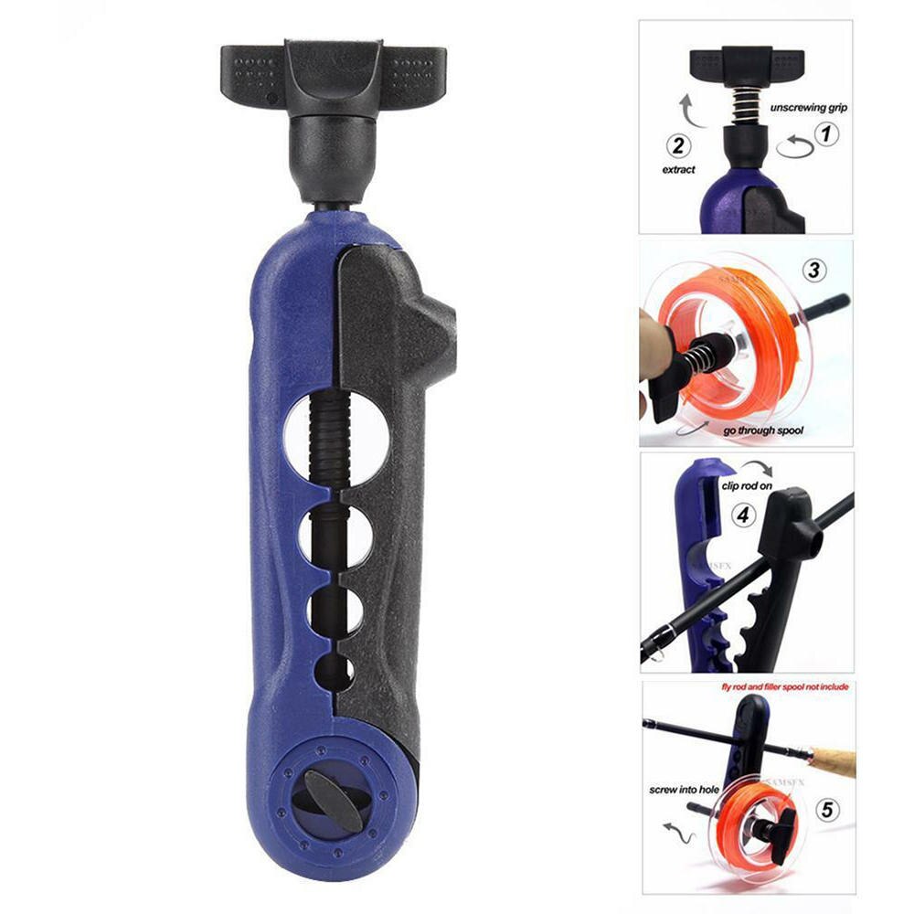 Portable Fishing Line Winder Reel Spooler Machine Spooling Station System