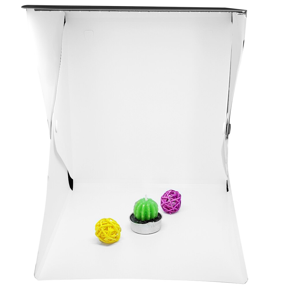 Portable Light Room LED Photo Mini Studio Photography Lighting Tent Box with 2 Backdrops Bag Kit