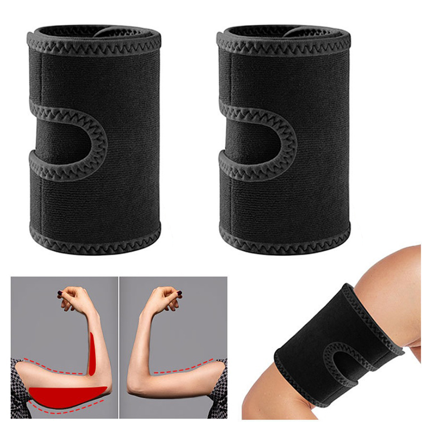 Entraîneur de bras Sauna, 2 pièces, façonne le corps, tondeuse Thermo amincissante, brûleur de ceinture