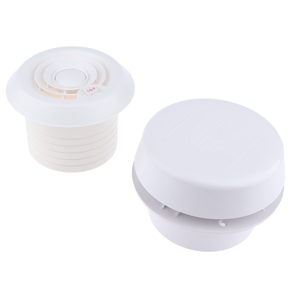Ventilador de techo de escape de garaje de 24V y ventilador de escape silencioso de montaje en pared